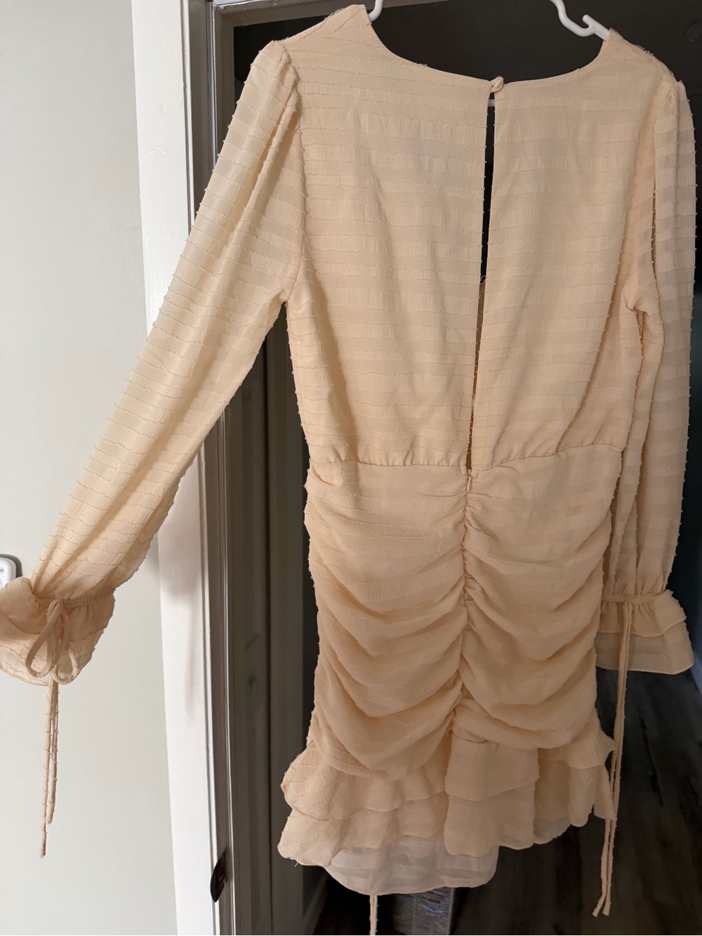 Style Rack Cream Mini Dress - Picture 2 of 2